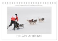 Emotionale Momente: The Art of Huskys. / CH-Version (Tischkalender 2027 DIN A5 quer), CALVENDO Monatskalender