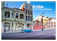 Kuba - Die Straßen Havannas (Wandkalender 2027 DIN A4 quer), CALVENDO Monatskalender