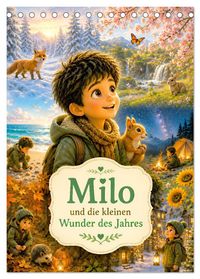 Milo und die kleien Wunder des Jahres (Tischkalender 2027 DIN A5 hoch), CALVENDO Monatskalender
