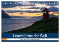 Leuchttürme der Welt (Tischkalender 2027 DIN A5 quer), CALVENDO Monatskalender