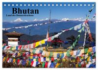 Bhutan 2027 - Land des Donnerdrachens (Tischkalender 2027 DIN A5 quer), CALVENDO Monatskalender