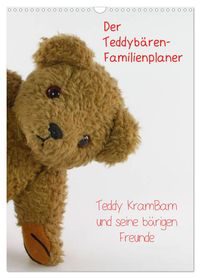 Der Teddybären-Familienplaner (Wandkalender 2027 DIN A3 hoch), CALVENDO Monatskalender