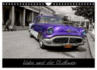 Kuba und die Oldtimer (Wandkalender 2027 DIN A4 quer), CALVENDO Monatskalender