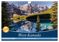 West-Kanada (Wandkalender 2027 DIN A4 quer), CALVENDO Monatskalender