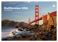 Kalifornien USA (Wandkalender 2027 DIN A2 quer), CALVENDO Monatskalender