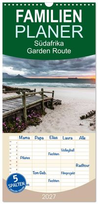 Familienplaner 2027 - Südafrika - Garden Route mit 5 Spalten (Wandkalender, 21 x 45 cm) CALVENDO