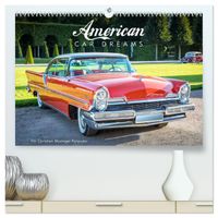 American Car Dreams (hochwertiger Premium Wandkalender 2027 DIN A2 quer), Kunstdruck in Hochglanz