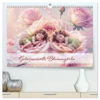 Geheimnisvolle Blumengärten (hochwertiger Premium Wandkalender 2027 DIN A2 quer), Kunstdruck in Hochglanz