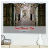 Lost Places USA (hochwertiger Premium Wandkalender 2027 DIN A2 quer), Kunstdruck in Hochglanz