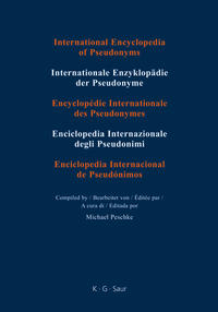 International Encyclopedia of Pseudonyms. Real Names / Orth – Russenberger