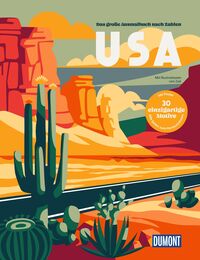 USA - Das große Ausmalbuch nach Zahlen