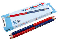 12 dicke Silbenstifte für das Schreiben in Silben