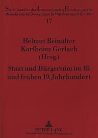 Staat und Bürgertum im 18. und frühen 19. Jahrhundert