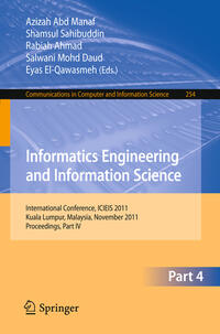 Informatics Engineering and Information Science, Part IV