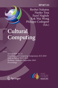 Cultural Computing