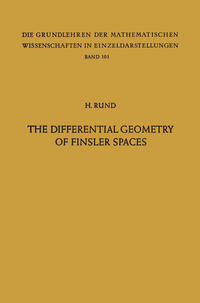 The Differential Geometry of Finsler Spaces