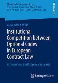 Institutional Competition between Optional Codes in European Contract Law