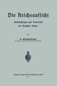 Die Reichsaufsicht