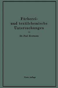 Färberei- und textilchemische Untersuchungen