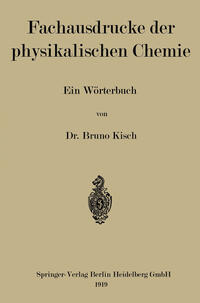 Fachausdrücke der physikalischen Chemie