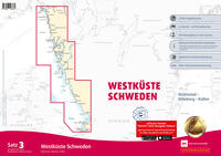 Sportbootkarten Satz 3: Westküste Schweden (Ausgabe 2024/2025)