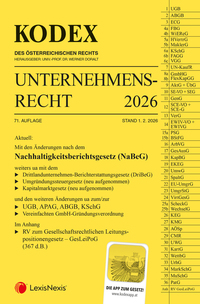 KODEX Unternehmensrecht 2026