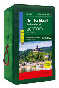 Deutschland, Straßenkarten-Set 1:200.000, 2024/2025, freytag & berndt