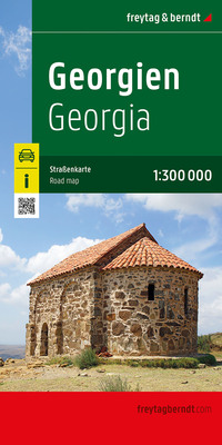 Georgien, Straßenkarte 1:300.000, freytag & berndt