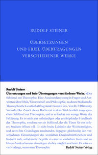 Übersetzungen und freie Übertragungen verschiedener Werke