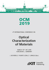 OCM 2019 - Optical Characterization of Materials : Conference Proceedings