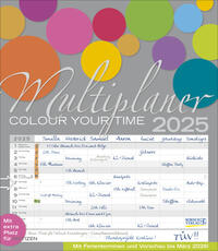 Multiplaner - Colour your time 2025