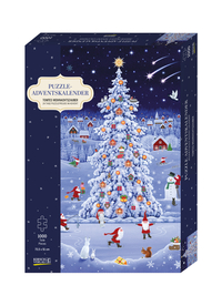Puzzle-Adventskalender »Tomtes Weihnachtszauber«