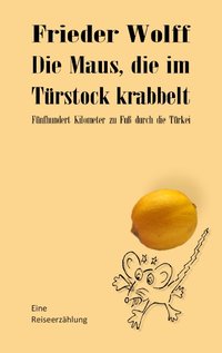 Die Maus, die im Türstock krabbelt
