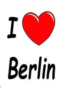 I Love Berlin - Notebook/Notizbuch