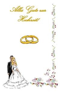 Alles Gute zur Hochzeit!