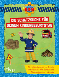 Feuerwehrmann Sam – Die Schatzsuche/Schnitzeljagd für deinen Kindergeburtstag