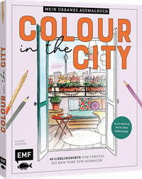 Colour in the city – Mein urbanes Ausmalbuch