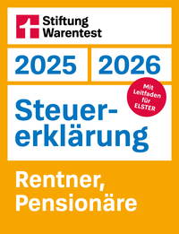Steuererklärung 2025/2026 - Rentner, Pensionäre - Steuerratgeber für die Einkommensteuer mit Steuertipps, für Anfänger geeignet