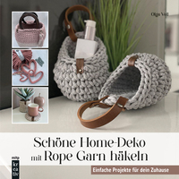 Schöne Home-Deko mit Rope Garn häkeln