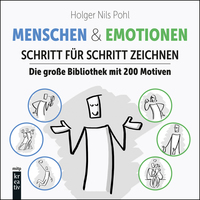 Menschen & Emotionen Schritt für Schritt zeichnen