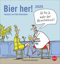 Peter Butschkow: Bier her Postkartenkalender 2025