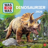 WAS IST WAS Dinosaurier Broschurkalender 2026