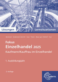 Lösungen zu 91925 Lernsituationen Einzelhandel, 1. Ausbildungsjahr