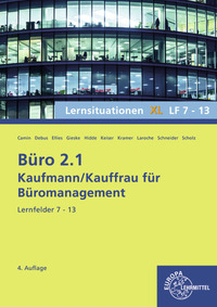 Büro 2.1, Lernsituationen XL, Lernfelder 7 - 13