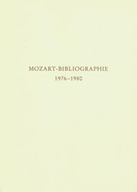 Mozart-Bibliographie / Mozart-Bibliographie