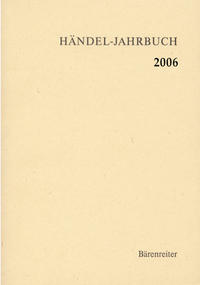 Händel-Jahrbuch / Händel-Jahrbuch