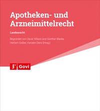 Apotheken- und Arzneimittelrecht - Landesrecht Baden-Württemberg