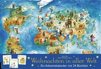 Weihnachten in aller Welt - Ein Adventskalender mit 24 Büchern