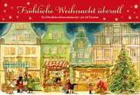 Fröhliche Weihnacht überall. Ein Windlicht-Adventskalender mit 24 Türchen