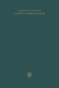 Catena aurea entium, Buch I